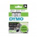DYMO S0720680 D1 Juostelė 9mm x 7m (balta / juodas šifras) - 10 vnt.