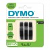 DYMO 3D teip mehaanilisele Etiketiprinterile 9mm x 3m (3 tk.) / must (S0847730)