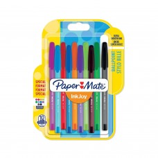 Paper Mate InkJoy 100ST 1,0 mm rašiklis Fun 10 vnt. - 1956751