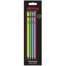 Rotring Core pieštukų rinkinys Neon HB 4 vnt. - 2094213