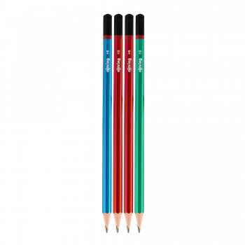 Rotring Woodcase pieštukų rinkinys HB 4 vnt. - 2094216