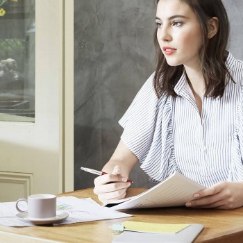 Parker Jotter Red tušinukų rinkinys dovanų dėžutėje su dovanų maišeliu