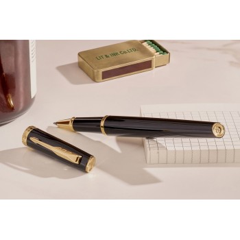 Parker Meridian juodas GT tušinukas su dangteliu – 2231394 Parker Meridian juodas GT tušinukas su dangteliu – 2231394