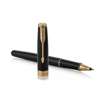 Parker Sonnet Black Lacquer GT pildspalva (standarta sadaļa) - 1931496