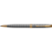Parker Sonnet Premium Chiselled Silver GT tušinukas su dėklu – 1931492 / Dovanų rinkinys