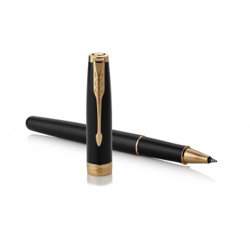 Tušinukas su dangteliu Parker Sonnet Black Lacquer GT - 1931496