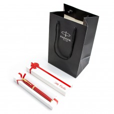 Parker IM Premium Red GT plunksnakočių rinkinys dėžutėje su dovanų maišeliu Parker IM Premium Red GT plunksnakočių rinkinys dėžutėje su dovanų maišeliu