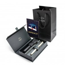 Parker Pearl tušinuko rinkinys dėžutėje su maišeliu Baigimo dovana Parker Pearl tušinuko rinkinys dėžutėje su maišeliu Baigimo dovana