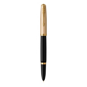 Pildspalva Parker 51 Deluxe Black GT F 18K - 2123511