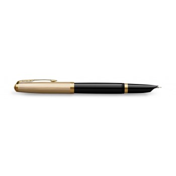 Pildspalva Parker 51 Deluxe Black GT F 18K - 2123511