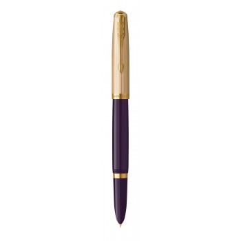 Pildspalva Parker 51 Deluxe Plum GT F 18K - 2123516