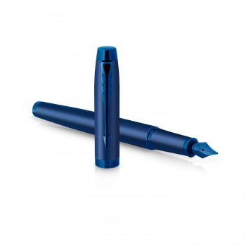 Plunksnakotis Parker IM Monochrome Blue (M) - 2172964