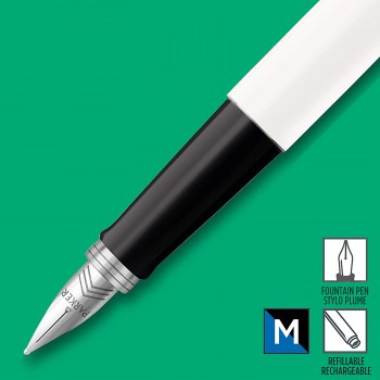 Pildspalva Parker Jotter Originals White (M) - 2096871