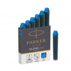 Tindikapslid Parker Quink Mini 6 tk. Sinine - 1950409