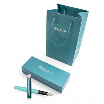Waterman Hémisphère Color-Block Green CT tušinukas su dangteliu su maišeliu