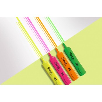 Markery Sharpie Fluo XL highlighter Blister Pack 4 st.