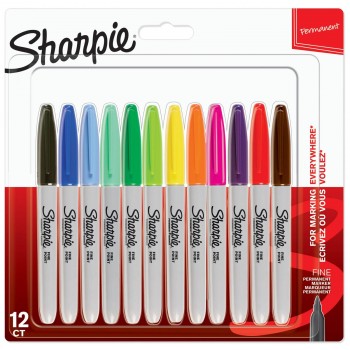 Marķieru komplekts Sharpie Fine 12 gab. - 2065404