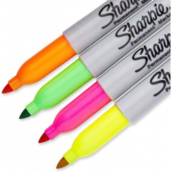 Markerite komplekt Sharpie Fine NEON 4 tk. - 1985855