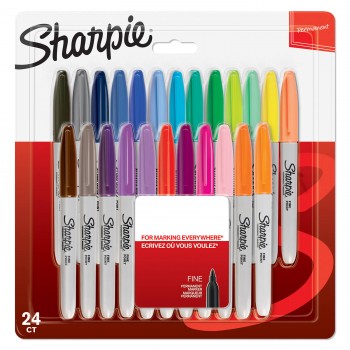 Markerite komplekt Sharpie Fine Set 24 tk. - 2065405