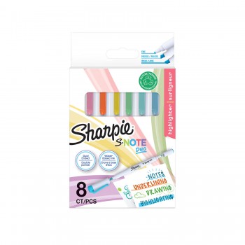 Markerite komplekt Sharpie S-note DUO 8 tk. - 2182116