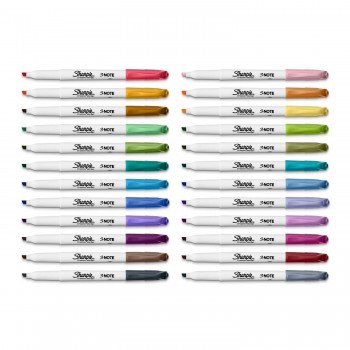 Markerite komplekt Sharpie S-note Mix 20 tk. - 2139179