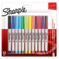 Marķieru komplekts Sharpie Ultra Fine 12 gab. - 2065408