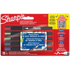 Sharpie loominguline akrüülmarker komplekt 5 värvi pintsliotsaga - 2201182