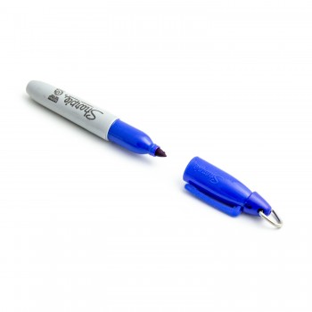 Sharpie mini permanentinis mėlynas žymeklis - S0811300 Sharpie mini permanentinis mėlynas žymeklis - S0811300