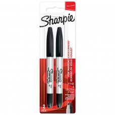 Sharpie Twin Tip juodas žymeklis 2 vnt. - 1986454