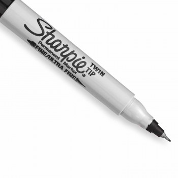 Sharpie Twin Tip juodas žymeklis 2 vnt. - 1986454