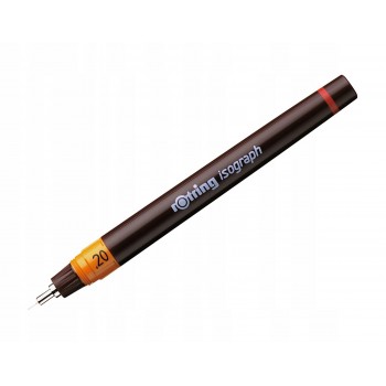 Isograph Rotring joonistuspliiats - must 0,2 mm - 1903397