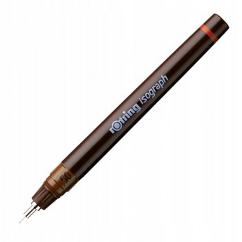 Isograph Rotring piešimo tušinukas - juodas 0,5 mm - 1903492