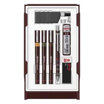 Komplekts Isograph College Rotring 0.2, 0.3, 0.5 - S0699370