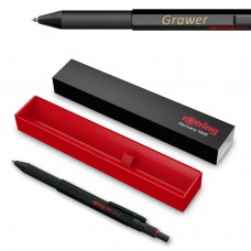 3 in 1 Rotring MULTIPEN pliiats ja pliiats 600 must koos graveeringuga