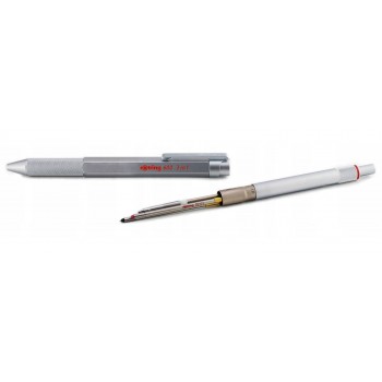 3 in 1 Rotring MULTIPEN tušinukas ir pieštukas 600 sidabrinės spalvos - 2164109 3 in 1 Rotring MULTIPEN tušinukas ir pieštukas 600 sidabrinės spalvos - 2164109