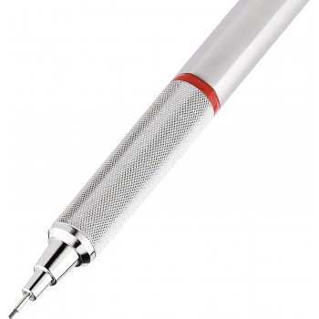 Rapid Pro automatinis pieštukas - Rotring - 0,5 mm, sidabrinės spalvos 1904255 Rapid Pro automatinis pieštukas - Rotring - 0,5 mm, sidabrinės spalvos 1904255