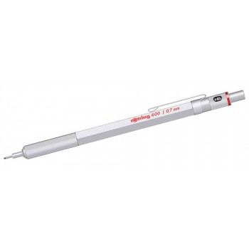 Rotring automātiskais zīmulis 600 0,7 sudraba - 1904444