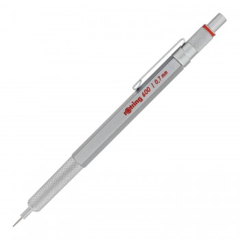 Rotring automatinis pieštukas 600 0,7 Silver - 1904444 Rotring automatinis pieštukas 600 0,7 Silver - 1904444