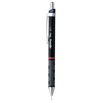 Rotring automātiskais zīmulis Tikky III Cc 0.7 Black barrel - 1904696