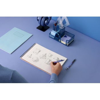 Rotring Tikky automatinis pieštukas violetinės spalvos (Iris) 0,7 - 2214584
