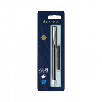 Waterman Allure/Graduate Black Mat CT F nib - 2029061