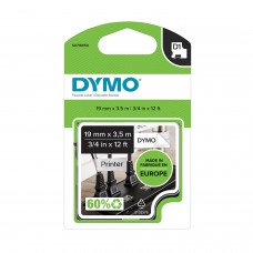 DYMO D1 Durable Nailono Juostelė 19mm x 3.5m / juodas ant baltos (S0718050 / 16958)