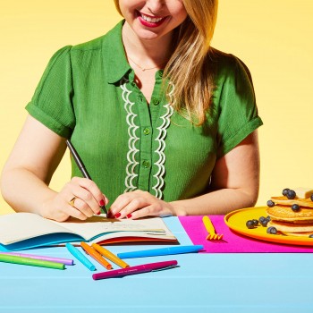 Kvepiančių lainerių rinkinys piešimui PaperMate Flair Scented 12 (0,7mm) - 2138467