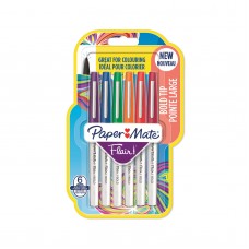 Pliiatsikomplekt PaperMate Flair Bold 6 (1,2mm) - 2138472