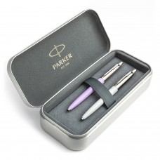 Parker Jotter Originals Lilac and Pearl pildspalvu dāvanu komplekts ar metāla korpusu