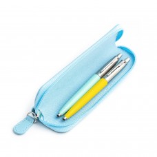 Parker Jotter Originals Mint ja Yellow pastapliiatsi kinkekomplekt sinise ümbrisega