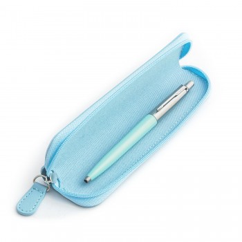 Parker Jotter Originals Mint Tušinuko dovanų rinkinys su mėlynu dėklu