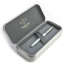 Parker Jotter Originals Pastel Blue tušinukų dovanų rinkinys metalinėje dėžutėje