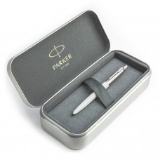 Parker Jotter Originals Pearl Tušinuko dovanų rinkinys metalinėje dėžutėje