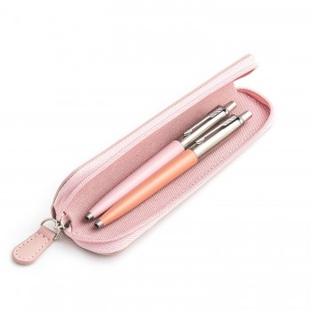 Parker Jotter Originals Pink ir Powder Pink dovanų rinkinys su rožiniu dėklu